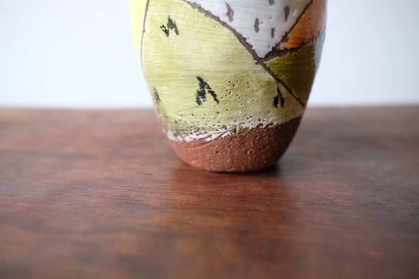 Shino Takeda Wabi-Sabi Geometric Tumbler | Garmentory