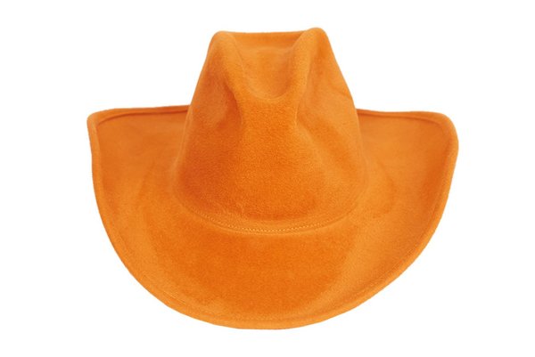 Clyde Vancouver Peach 100% Angora Felt Cowboy Rancher Hat NWT One Size Cowboy Hats – CLYDE main image 4