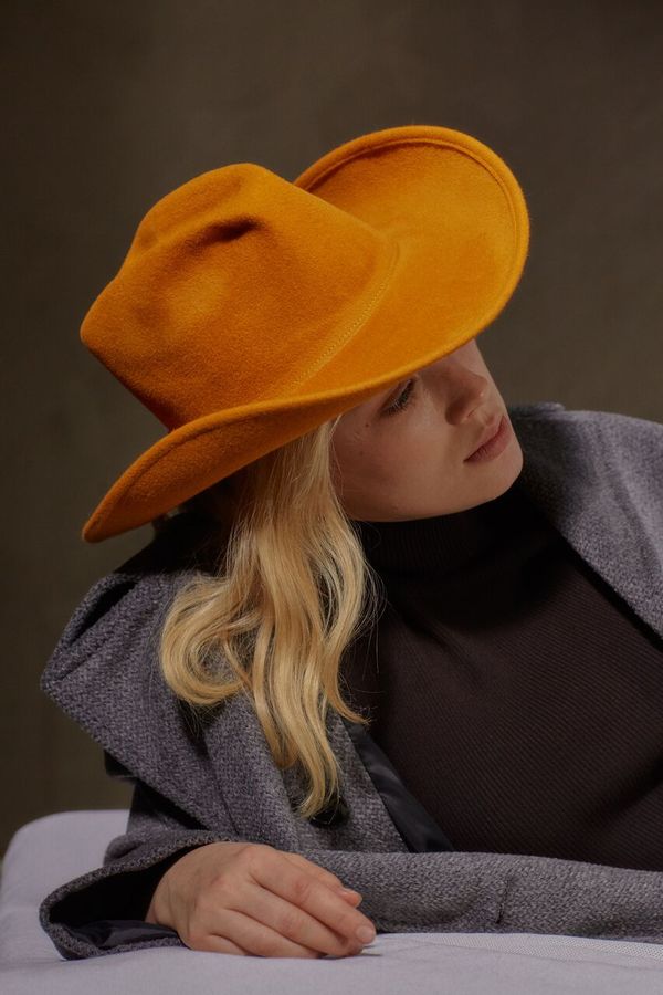 Clyde Cowboy Hat in Kabocha Angora | Garmentory display picture 1