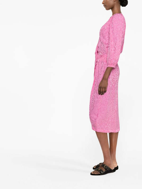 Zadig and Voltaire Renew Jac Leo Silk Dress | Garmentory