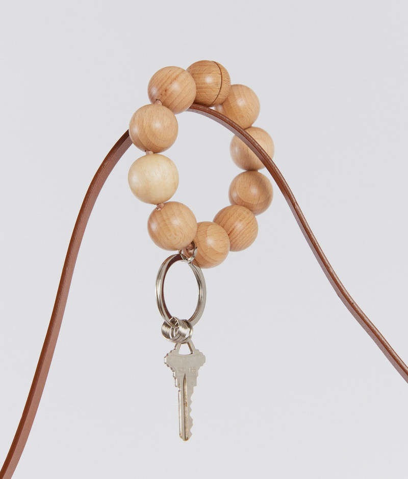 小物 BUILDING BLOCK Wood Ball Keychain Building Block WOOD BALL KEYCHAIN | Garmentory
