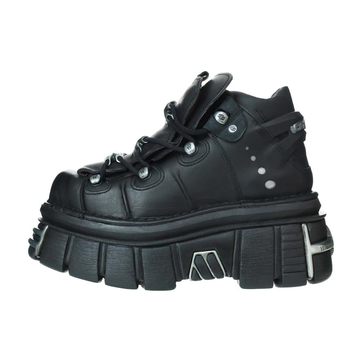 Vetements x New Rock Platform Sneakers - Black | Garmentory
