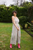 Myrtle Ellis Long Jumpsuit - Rainbow Plaid - Thumbnail 2