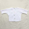 Kids Pequeno Tocon Baby Jersey Bat Wing Sweater - White - Thumbnail 2