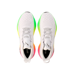 Puma Forever Run Nitro Futrograde White/Multicolor/Green  display picture 1