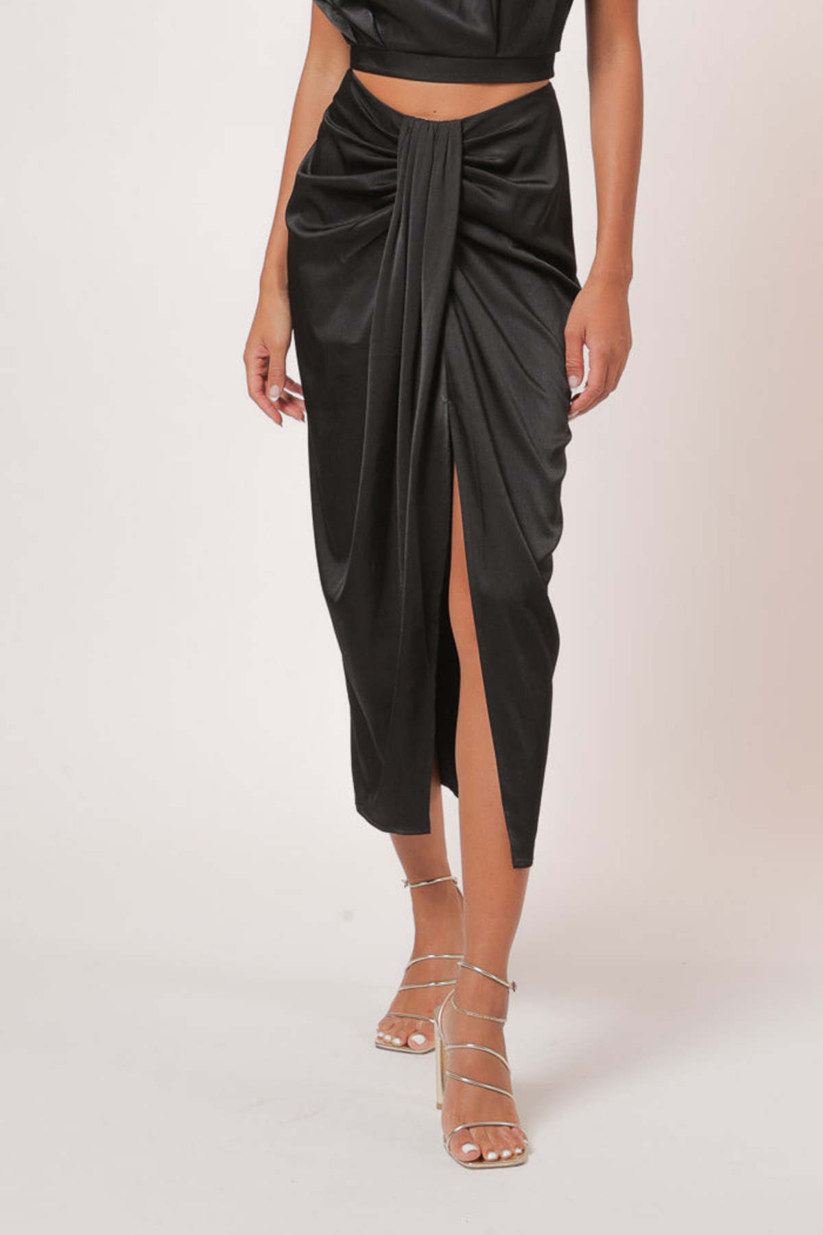 SELMA SKIRT - Stone Blue Mix main image 1