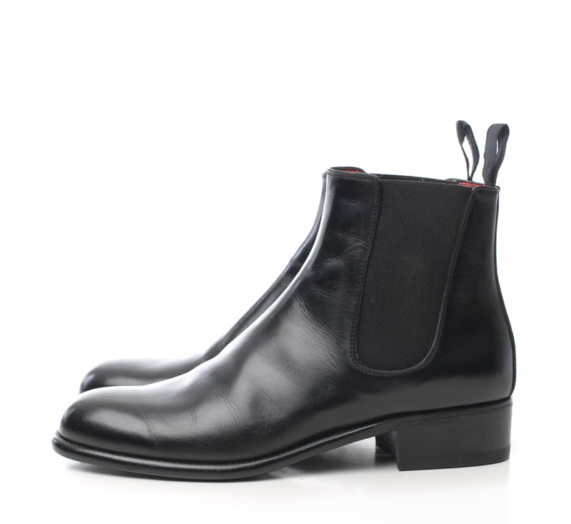 Le Yucca’s Le Yucca's Plain Toe Boots, Black – Keylime Tokyo