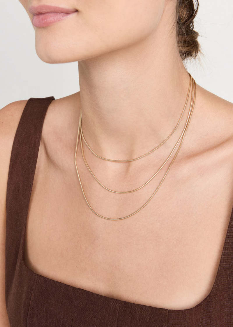 Jennifer Zeuner Julia Neclace Gold Garmentory