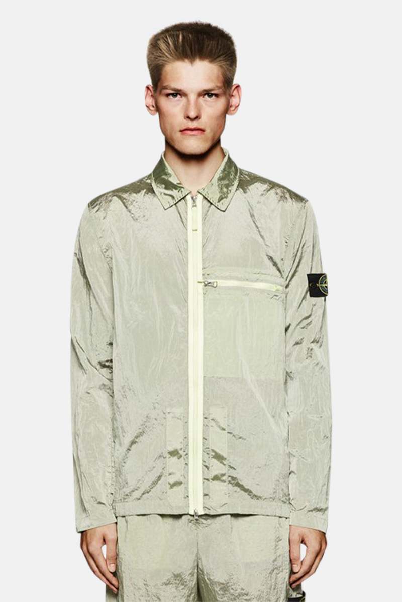 Stone Island Nylon Metal Overshirt Green Stone Island 2019 Green