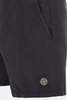 Stone Island Garment Dyed Cotton Swim Shorts - Black - Thumbnail 3