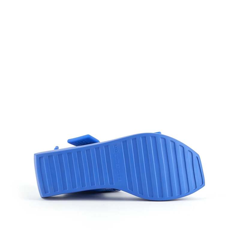 ★送料・関税込★UNITED NUDE★WA LO STRAP SANDAL★韓国発★ United Nude Wa Lo - Turquoise/Orchid Pink | Garmentory