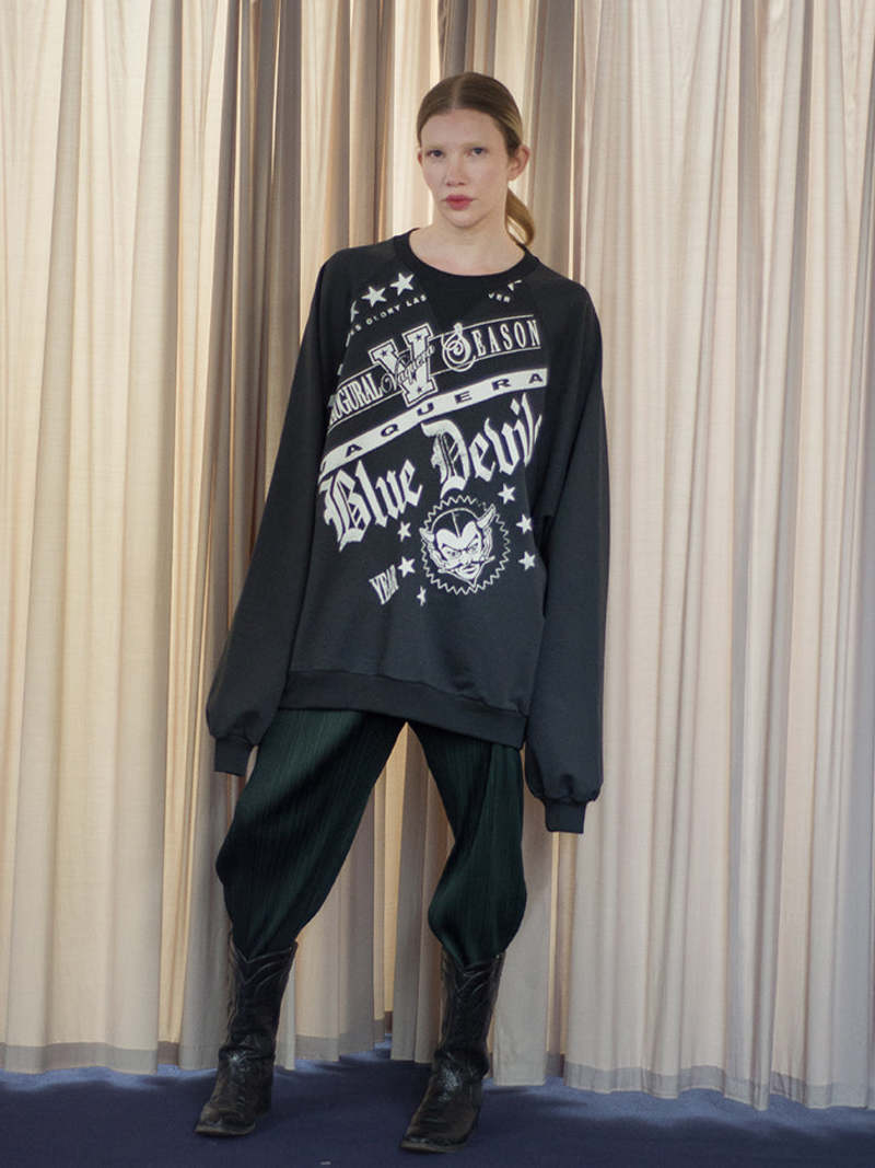 Vaquera Unisex Oversized Sweatshirt - Multi | Garmentory