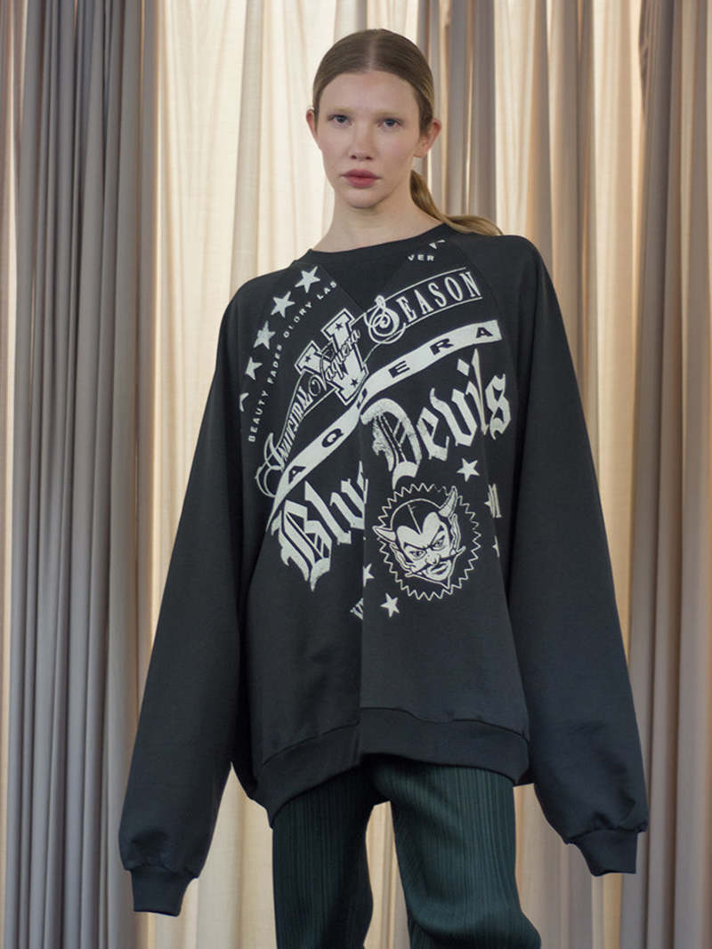 Vaquera スエット Vaquera Women Snap Sweatshirt Woven - Grey - Women | VAQ08T0171