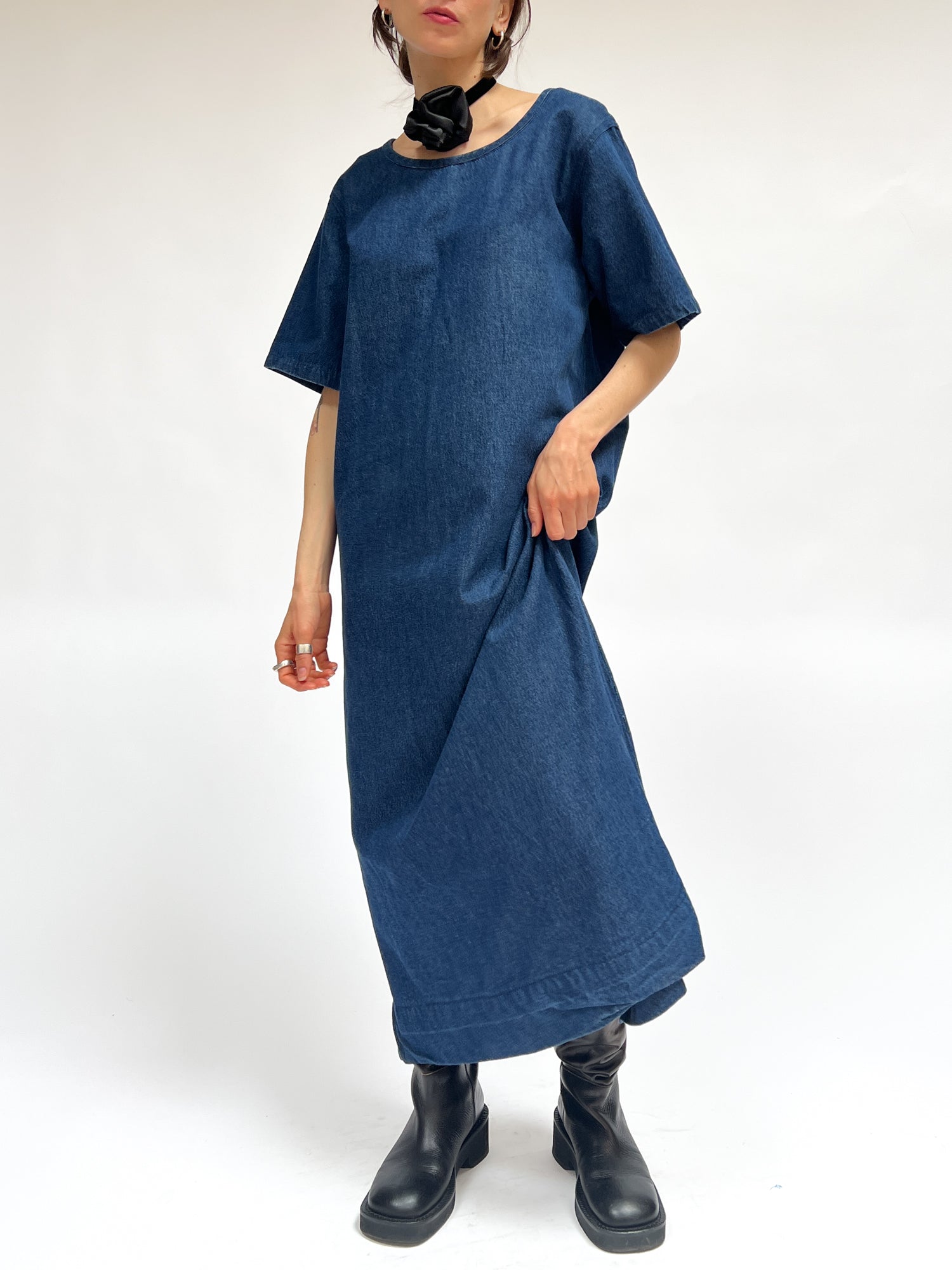 Denim Dress - Blue | Garmentory