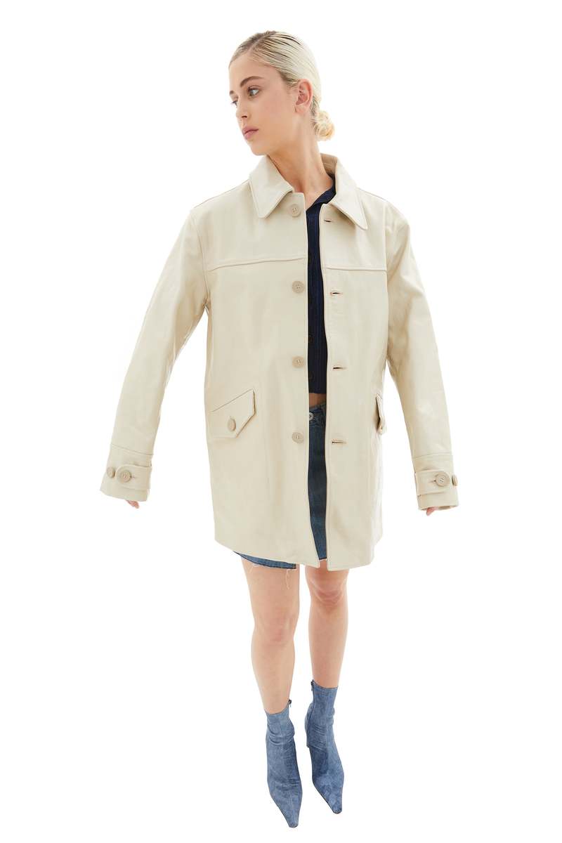 Our Legacy Buta Coat - Dusty White | Garmentory
