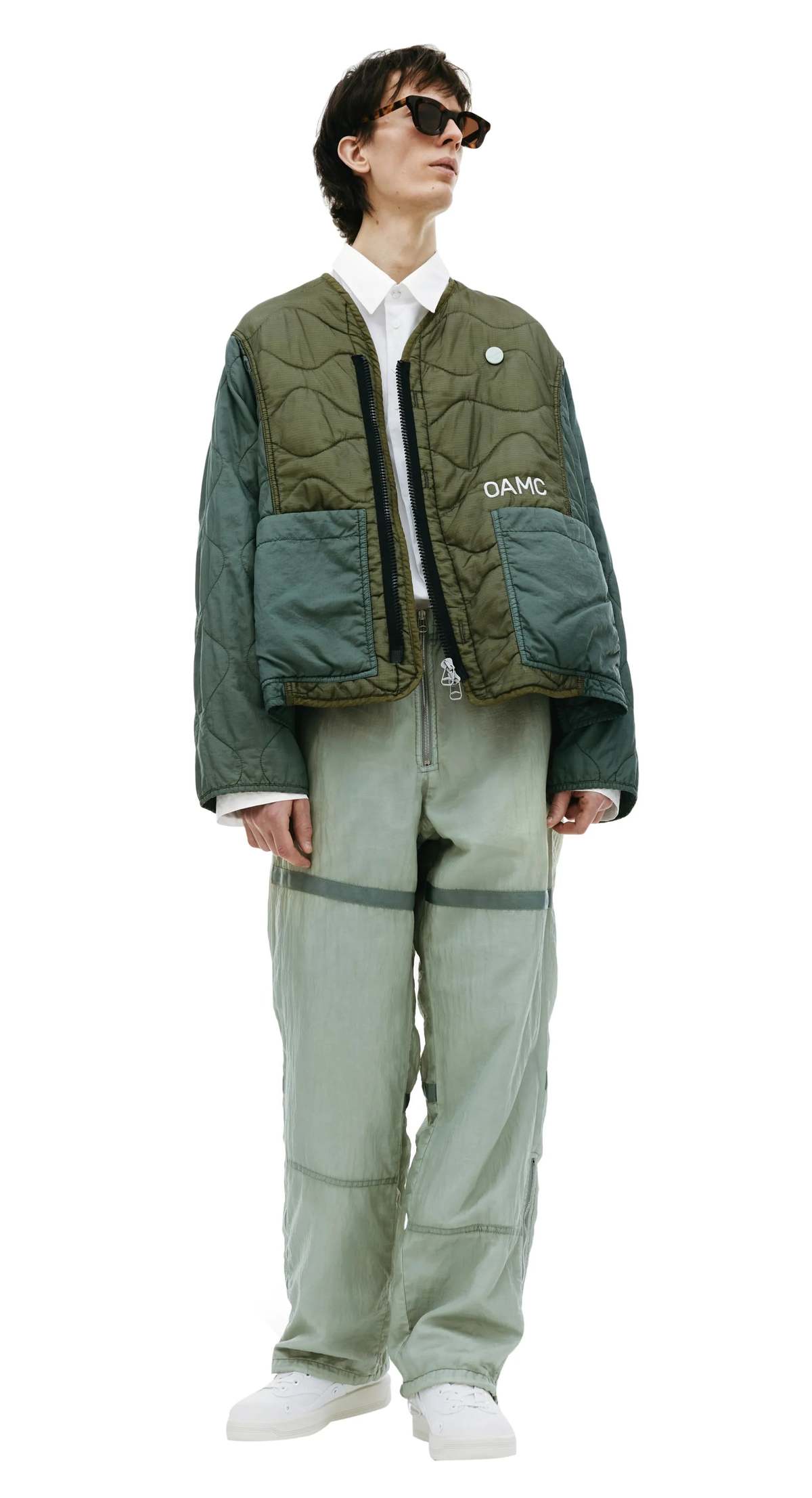 OAMC Peacemaker Re:Work Liner Jacket - Shadow | Garmentory