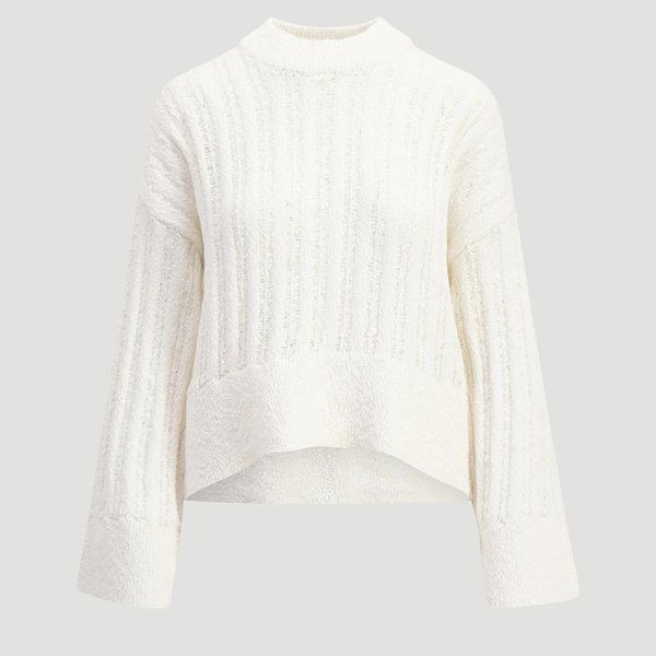 Holzweiler Hi Knit Sweater - White | Garmentory