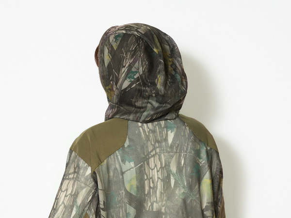 Snow Peak Printed Insect Shield Mesh Jacket - Grey | Garmentory