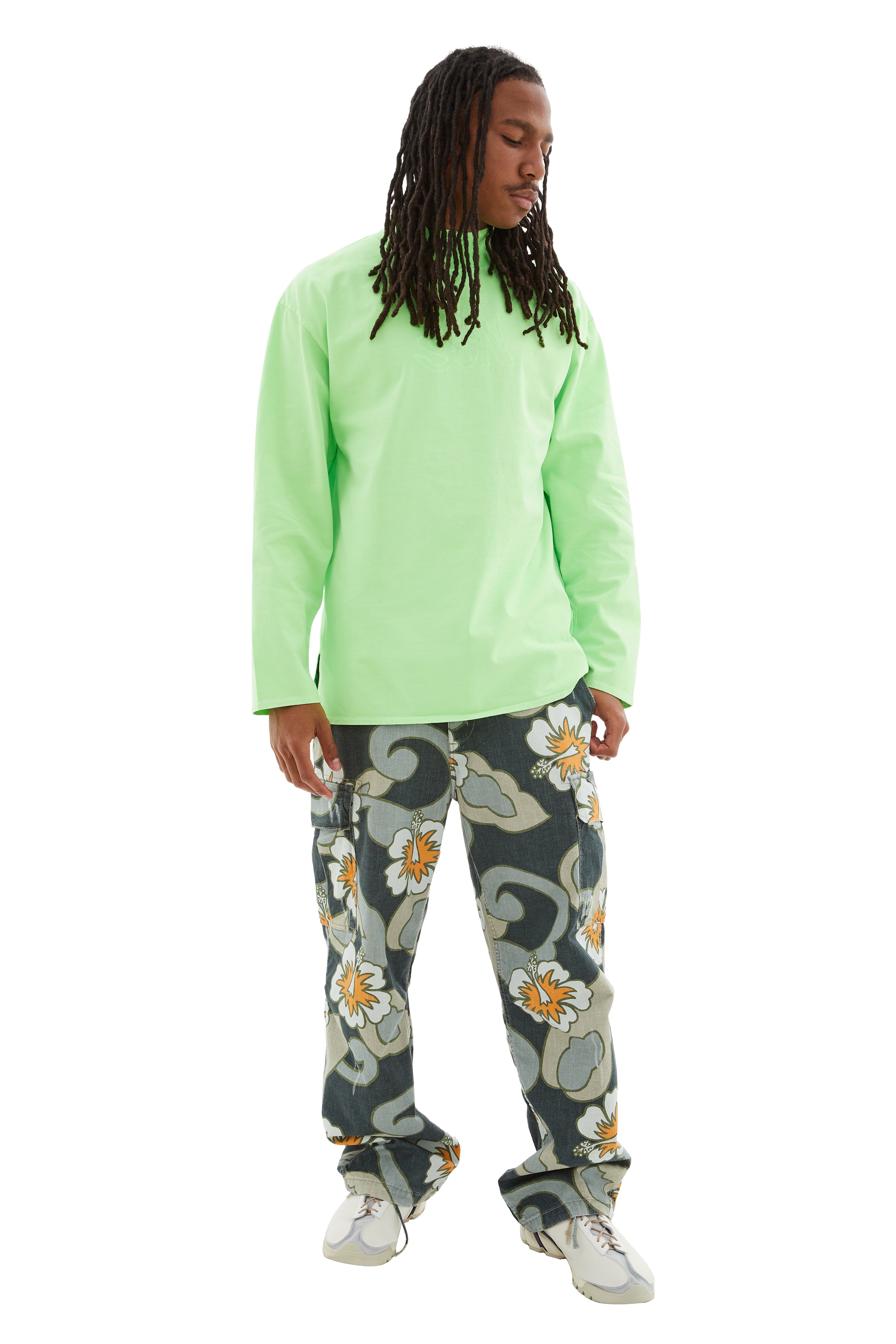 Unisex-Mockneck-Long-Sleeves-T