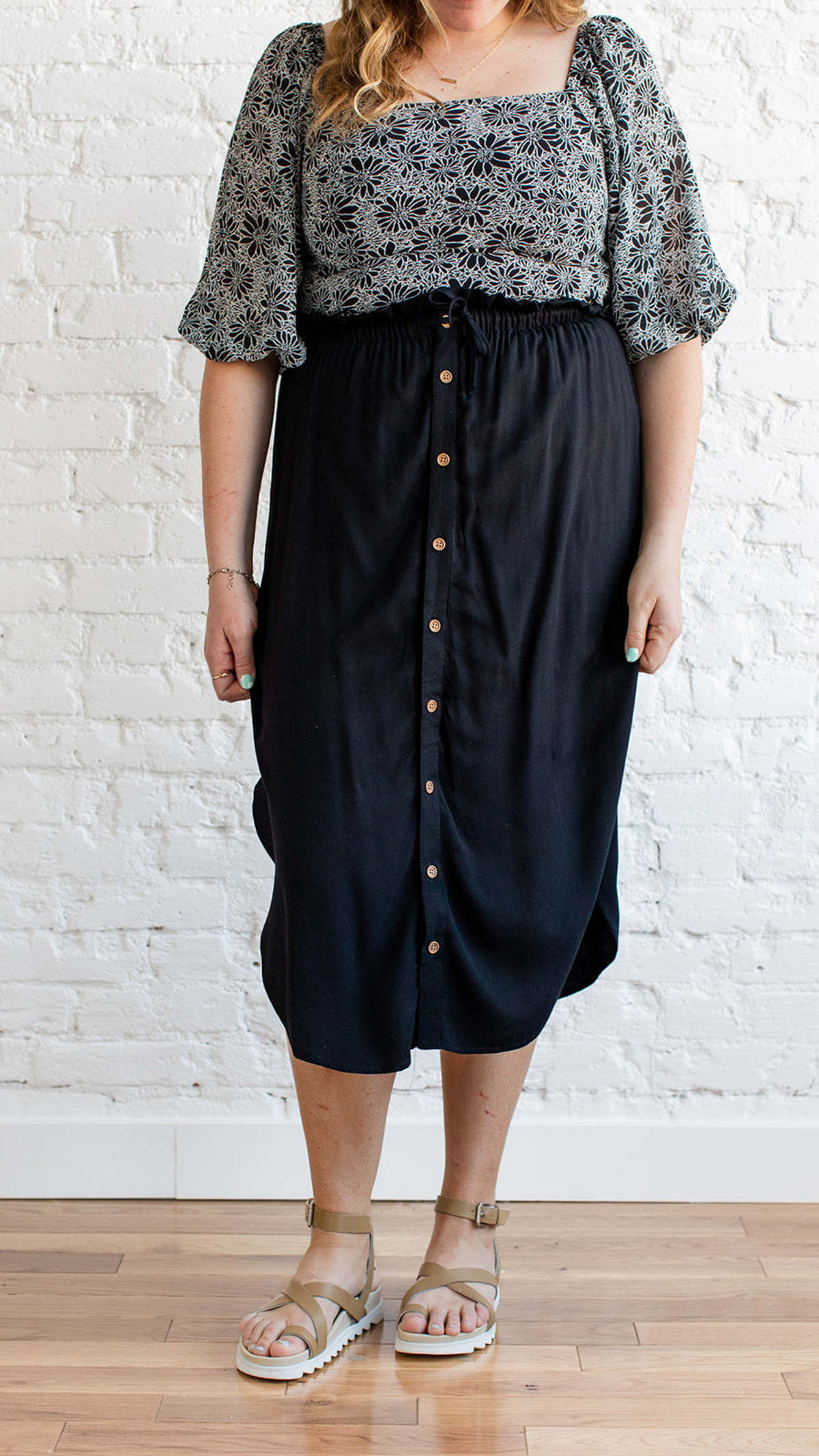 Jackson Rowe Elm Skirt Black Garmentory