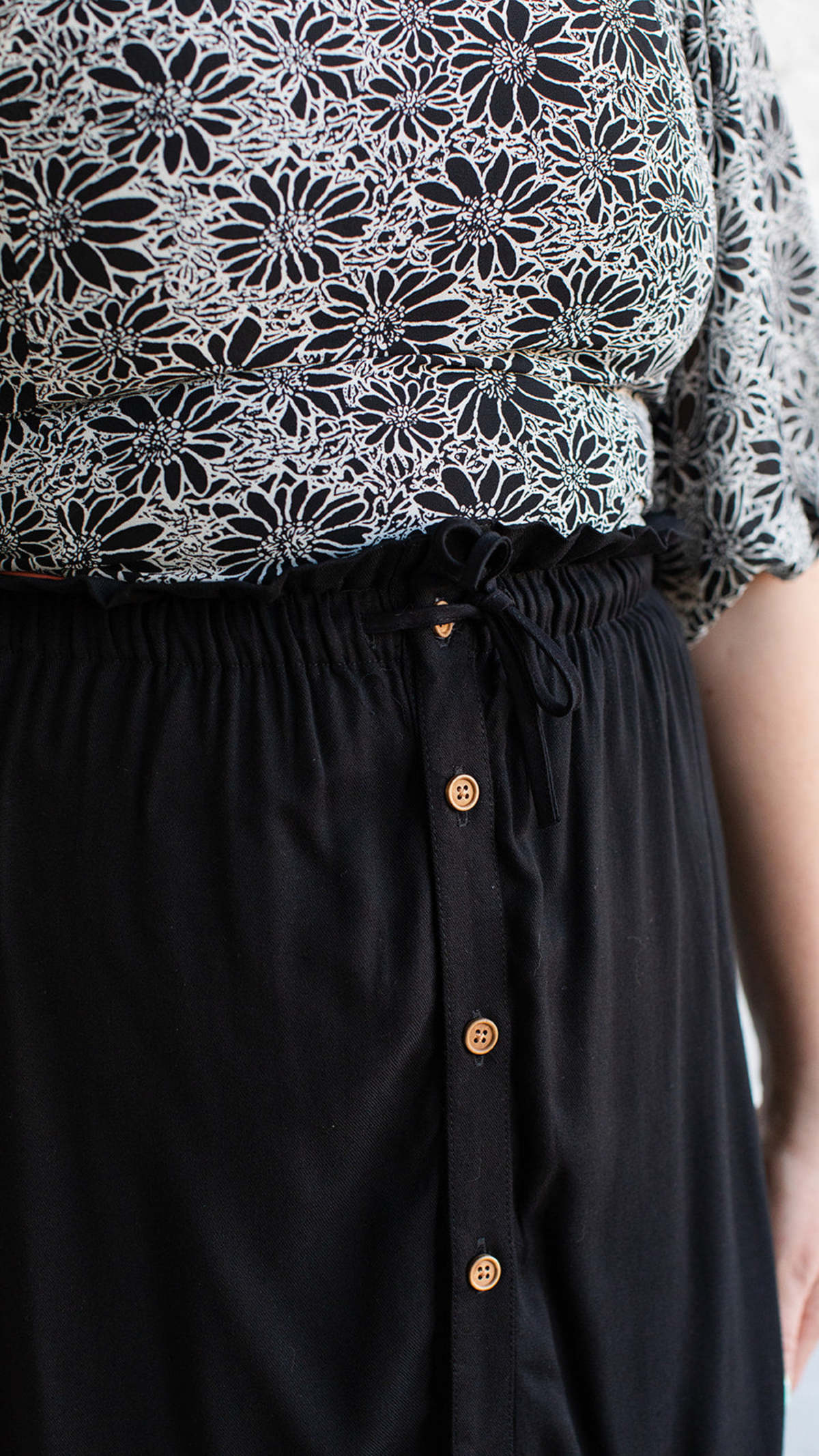 Jackson Rowe Elm Skirt Black Garmentory