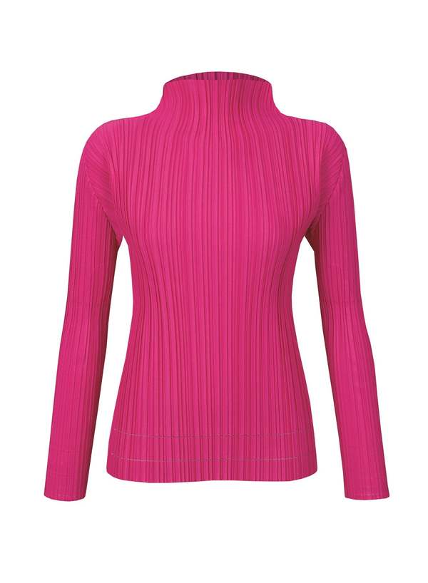 Pleats Please Issey Miyake Soft Pleats Top - Neon Pink