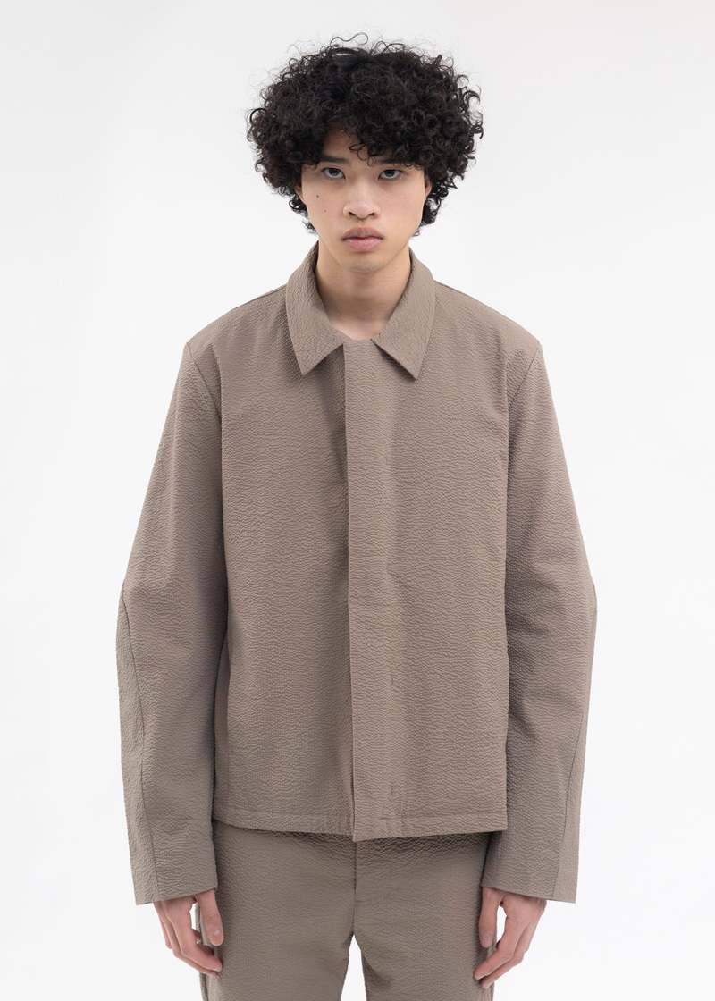 POST ARCHIVE FACTION / 5.0+JACKET RIGHT/XL/コットン/BEG Post Archive Faction (Paf) 5.0+ Jacket Right - Brown | Garmentory