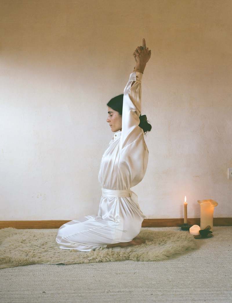 Datura Ren Jumpsuit - Ivory White Datura Ren Jumpsuit - Ivory White