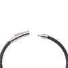 HNDSM London bracelet - Black Titanium Cable - Thumbnail 2