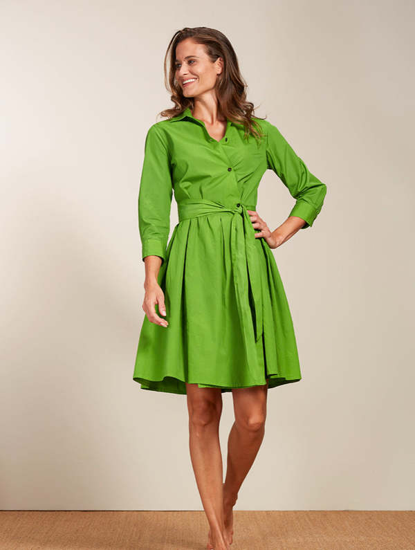 0039 Italy Jule Dress - Apple Green | Garmentory