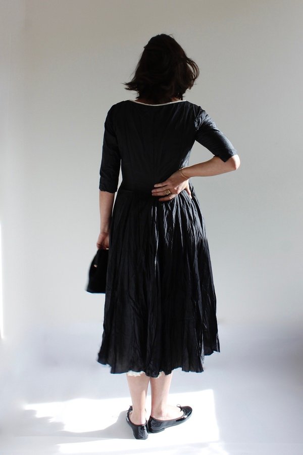 Hazel Brown Taffeta Party Dress Hazel Brown Taffeta Party Dress