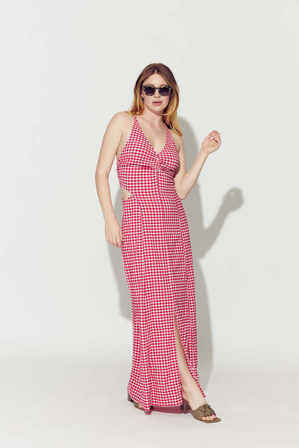 ワンピースその他 Ganni Stretch Seersucker Wrap Dress Love Motion F7663487 F76 MUSINSA公式 | GANNI Stretch Sicher Wrap Dress - Love Motion
