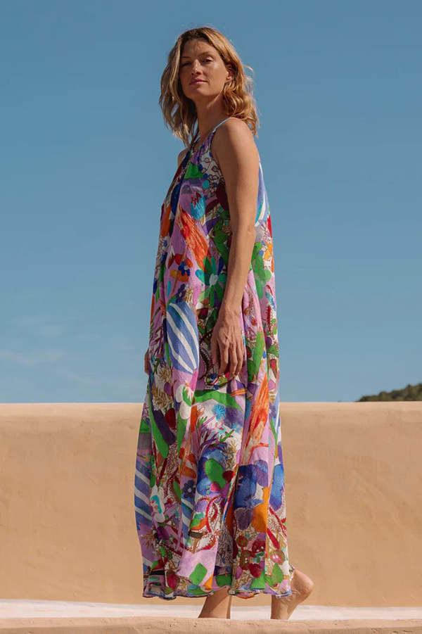 Soler Katie Maxi Dress - Borgo Magic Pink | Garmentory