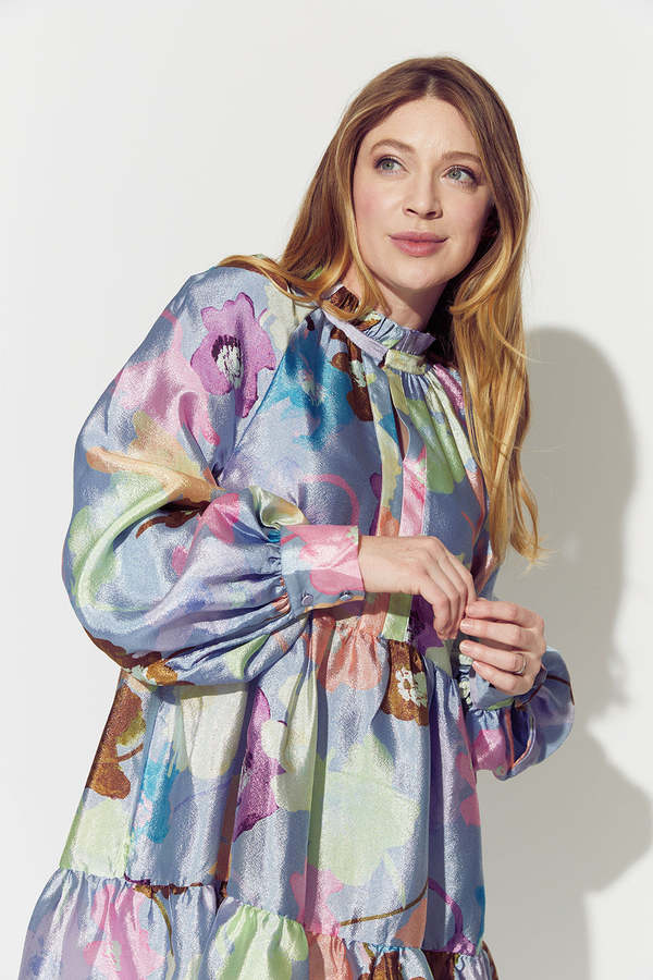 stine goya jasmine floral organza dress Stine Goya Jasmine Dress