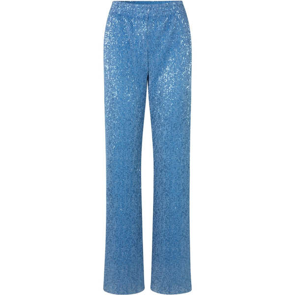 Glossy/グロッシー♥️スパンコールラメツイルセットアップ　S ブルー Stine Goya Markus Sequin Jersey Pants - Hydrangea | Garmentory