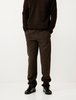 Frank Leder Wool Trouser with Deer Leather Detail - Thumbnail 3