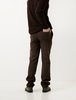 Frank Leder Wool Trouser with Deer Leather Detail - Thumbnail 4