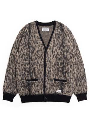 トップス WACKO MARIA GRITTER MOHAIR CARDIGAN GLITTER MOHAIR KNIT CARDIGAN【BLACK-RAINBOW】｜WACKO MARIA