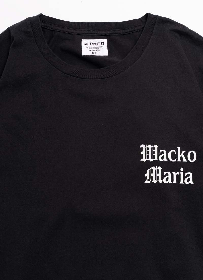 Wacko Maria GUILTY PARTIES TIM LEHI C N T SHIRT - BLACK | Garmentory