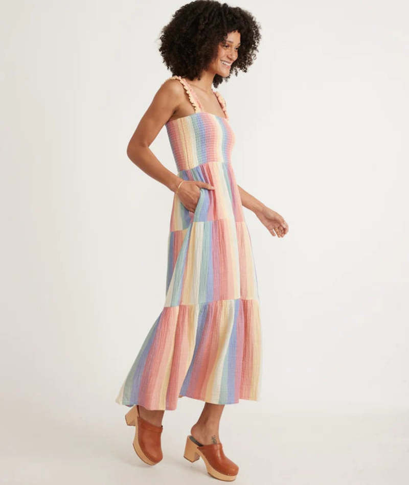 TYPESERVICE ♥ Layered Mesh Dress/追跡付 Lady Shiny Mesh Tiered Dress Stars Sequins Knee Length