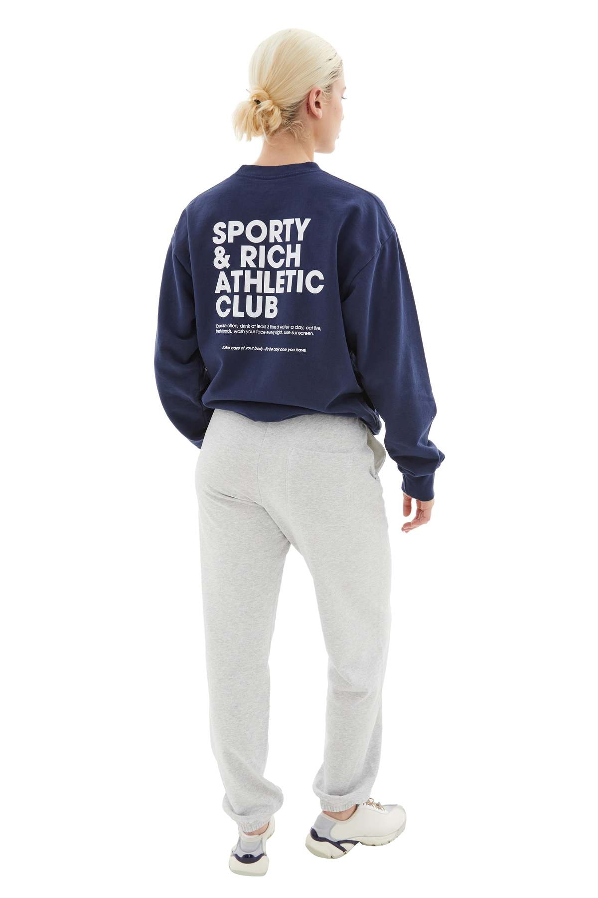 Sporty & Rich Exercise Often Crewneck - Multi | Garmentory