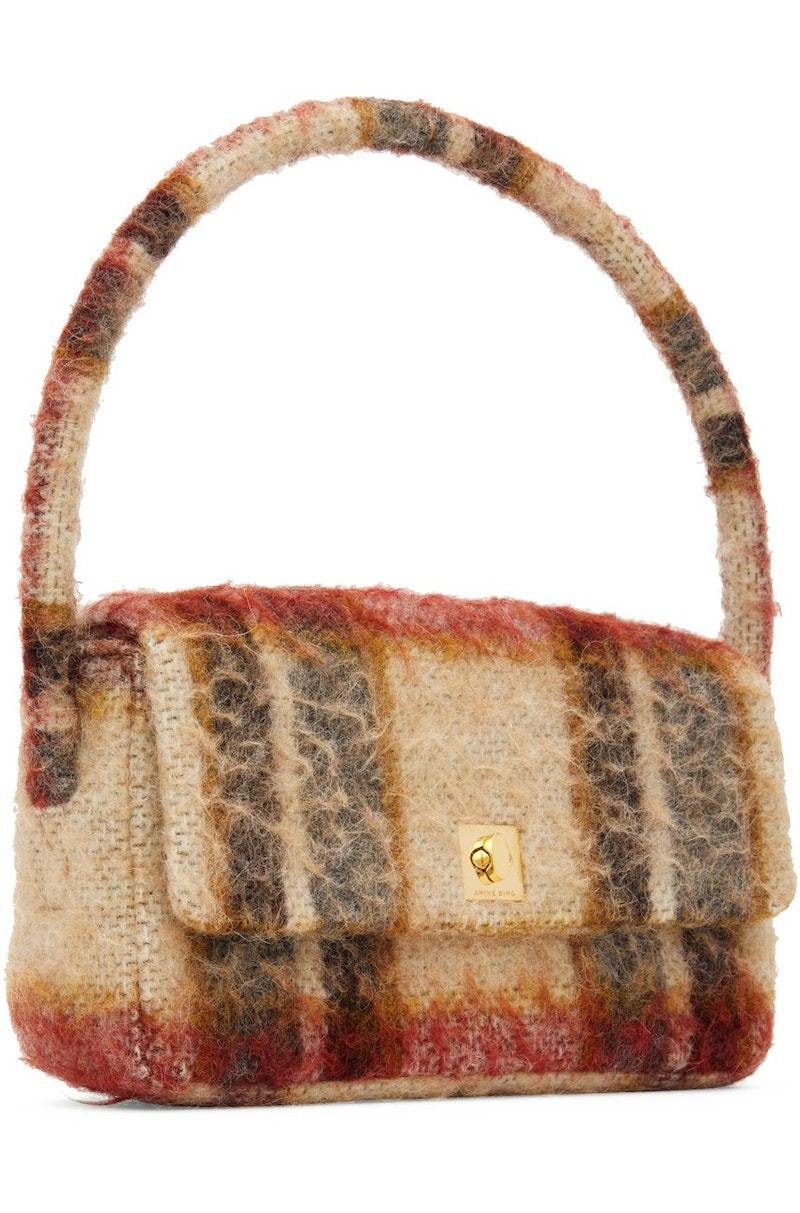 Anine Bing Nico Bag - Oatmeal Multicolor | Garmentory