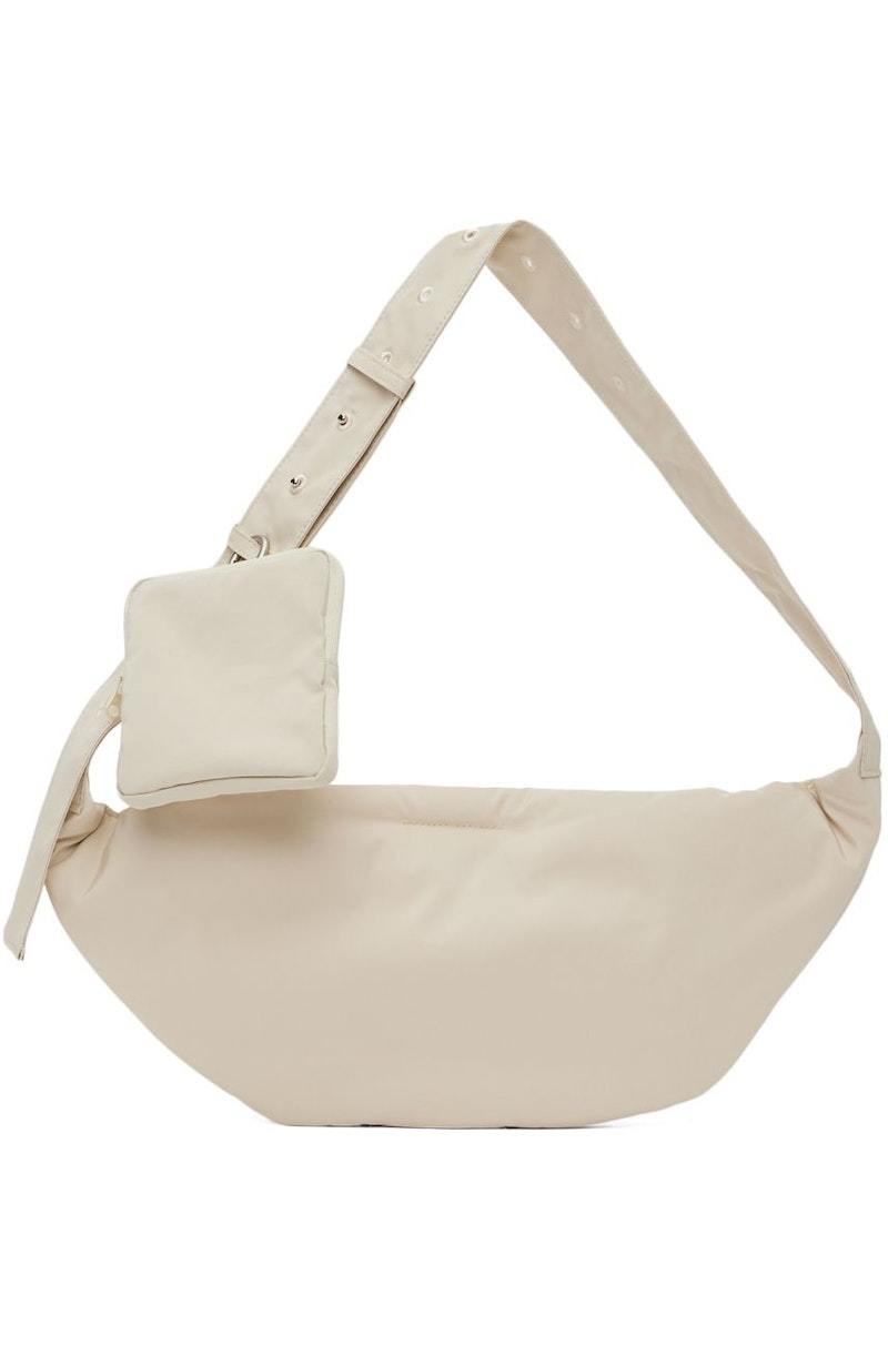 【関税込み】AMOMENTO ベージュ 3 Way ポーチ AMOMENTO 3 Way Pouch - Beige | Garmentory