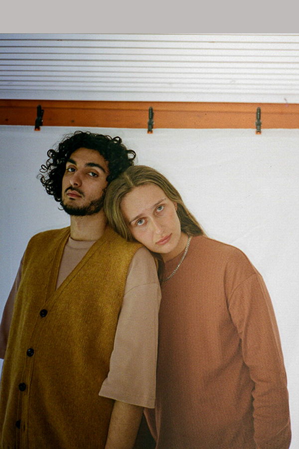 I AND ME Button Up Sweater Vest - Cumin