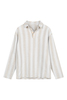 I AND ME Japanese Woven Stripe Rugby Shirt - natural stripe - Thumbnail 9