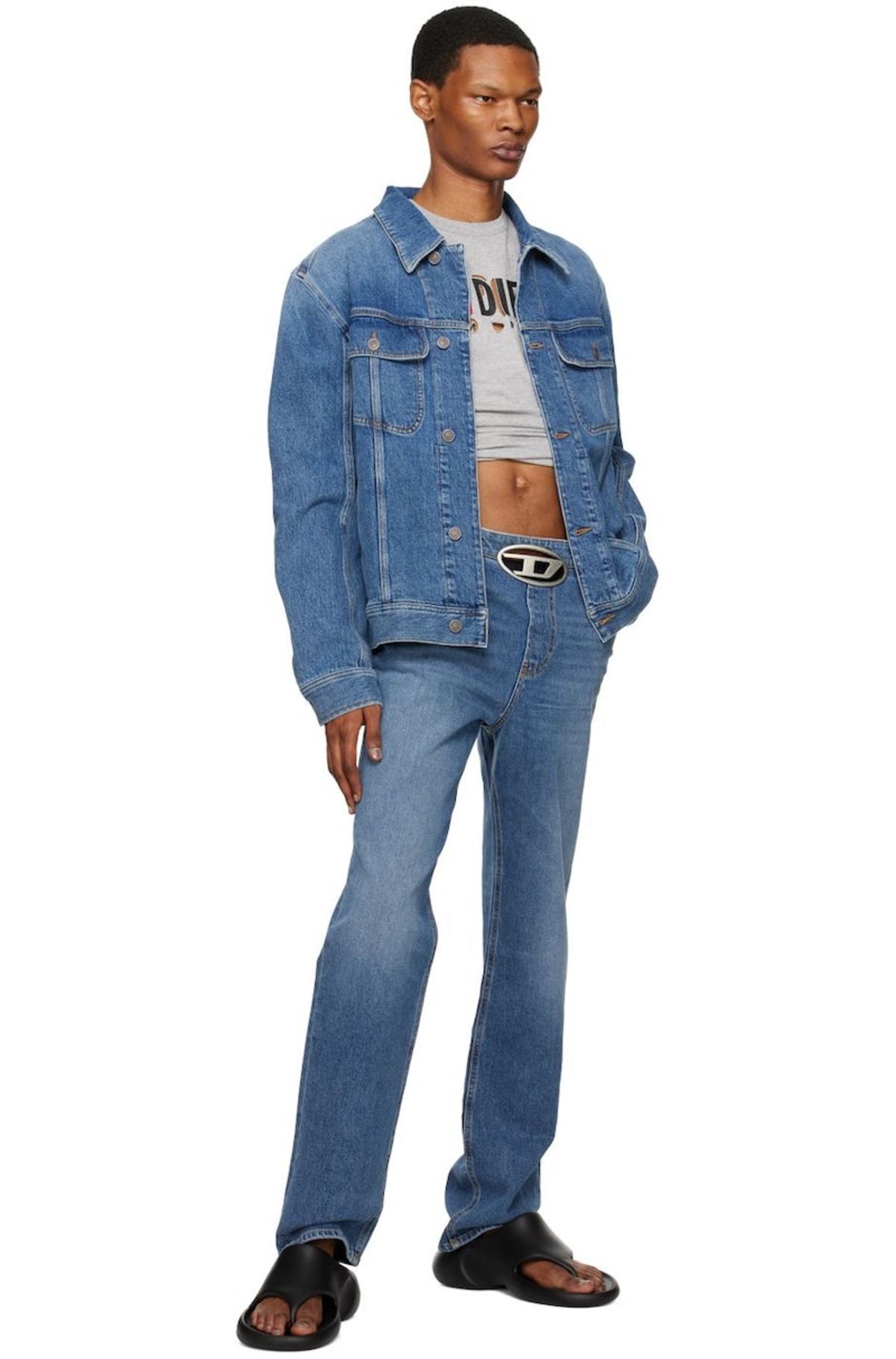 Diesel 1955 D-Rekiv Straight Jeans - Blue | Garmentory