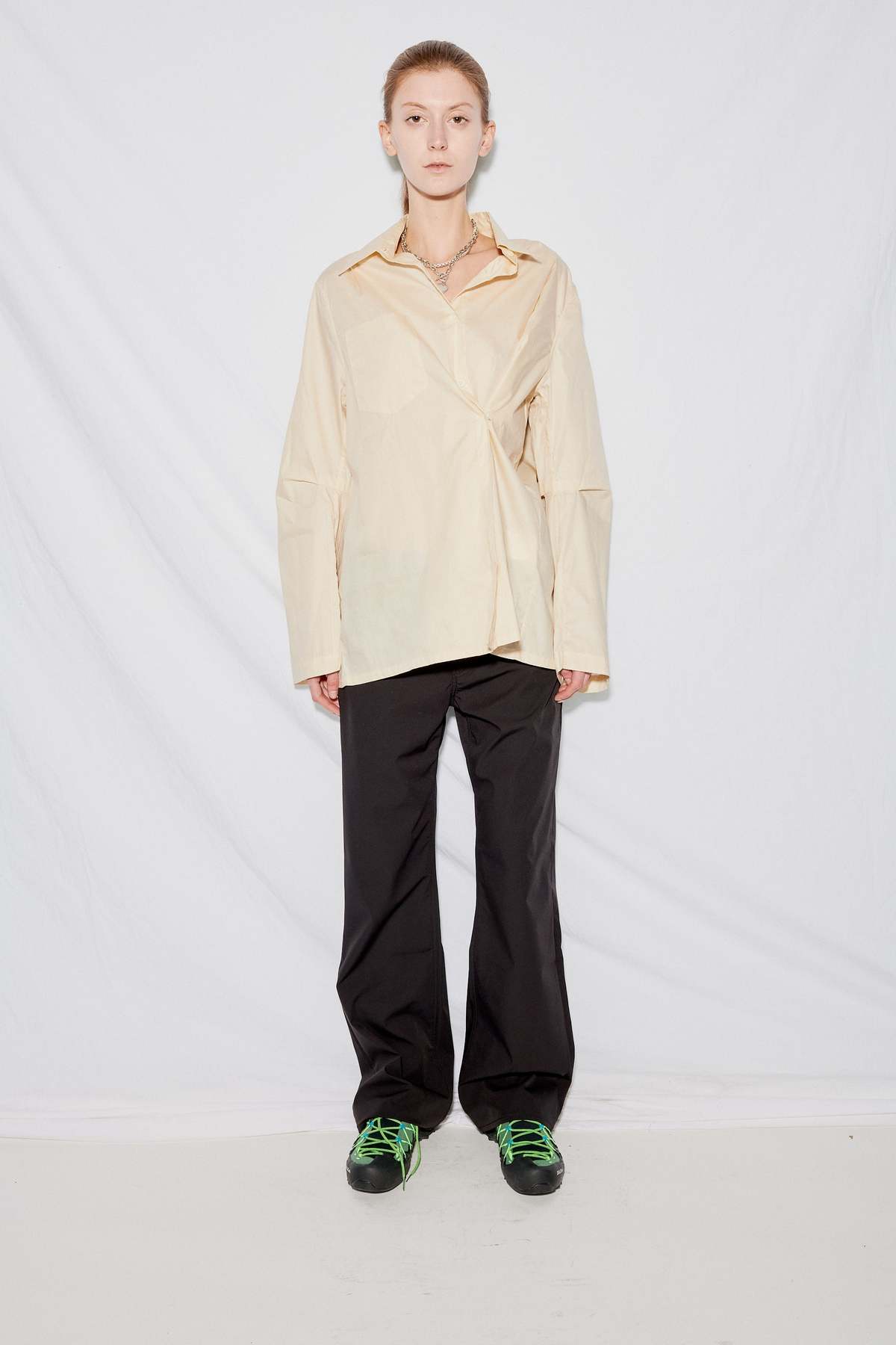 【OUR LEGACY 】MUTED SCUBA BOOT CUT PANT Our Legacy Muted Scuba Boot Cut Pant - Black | Garmentory