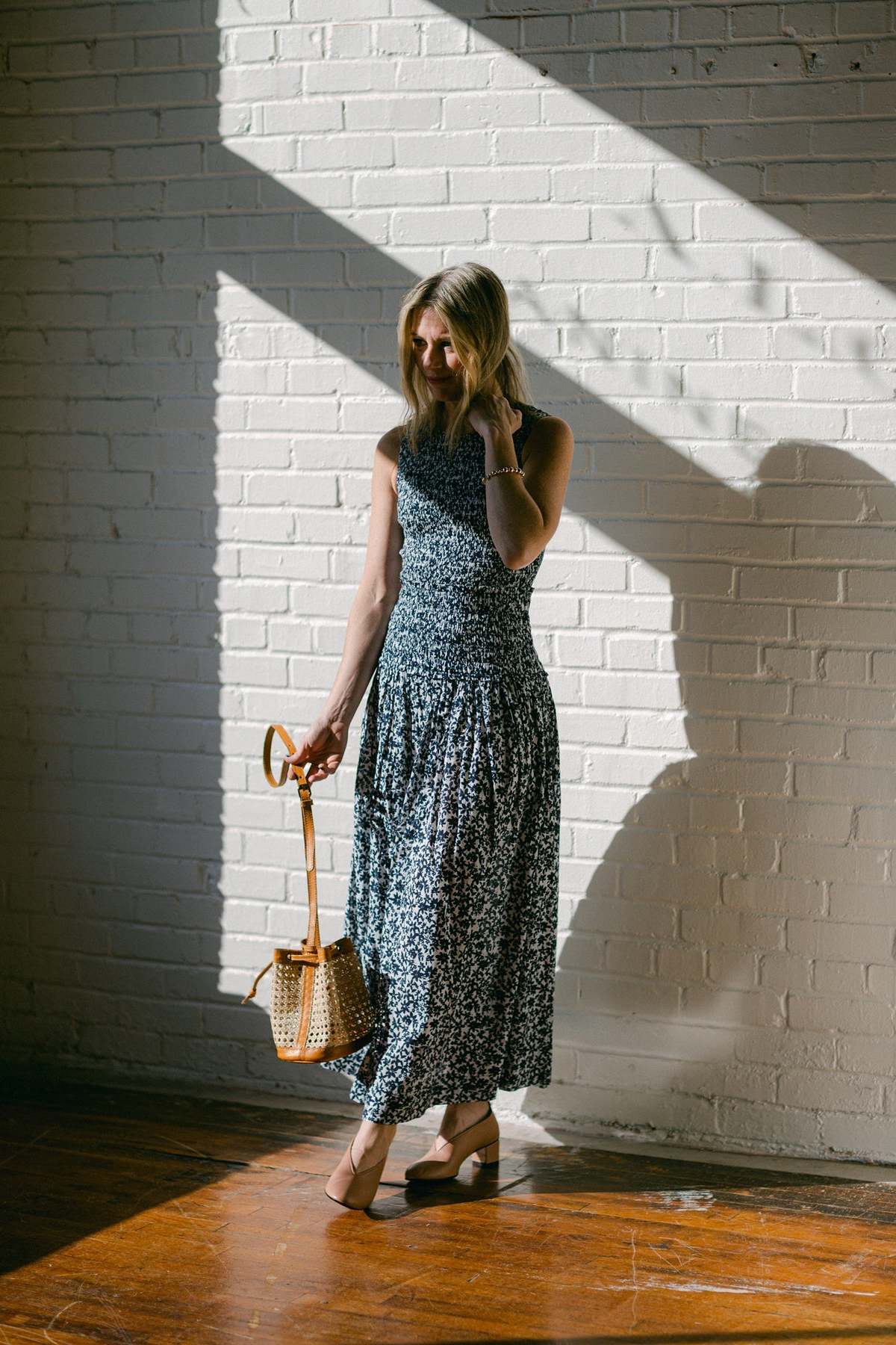 Apiece Apart Siempre Tank Maxi - Organic Floral | Garmentory