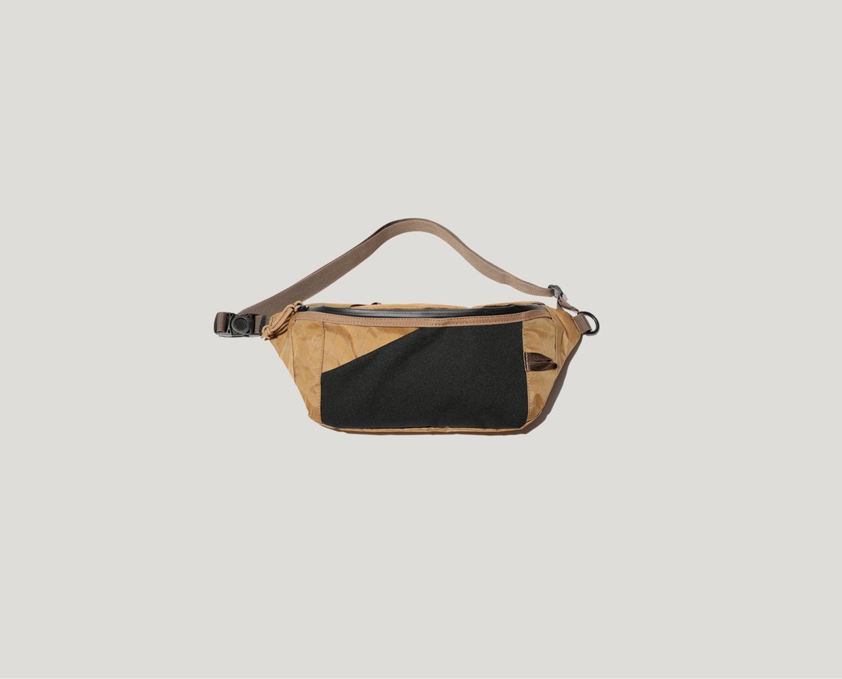 Snow Peak XPac Nylon Waist Bag Garmentory
