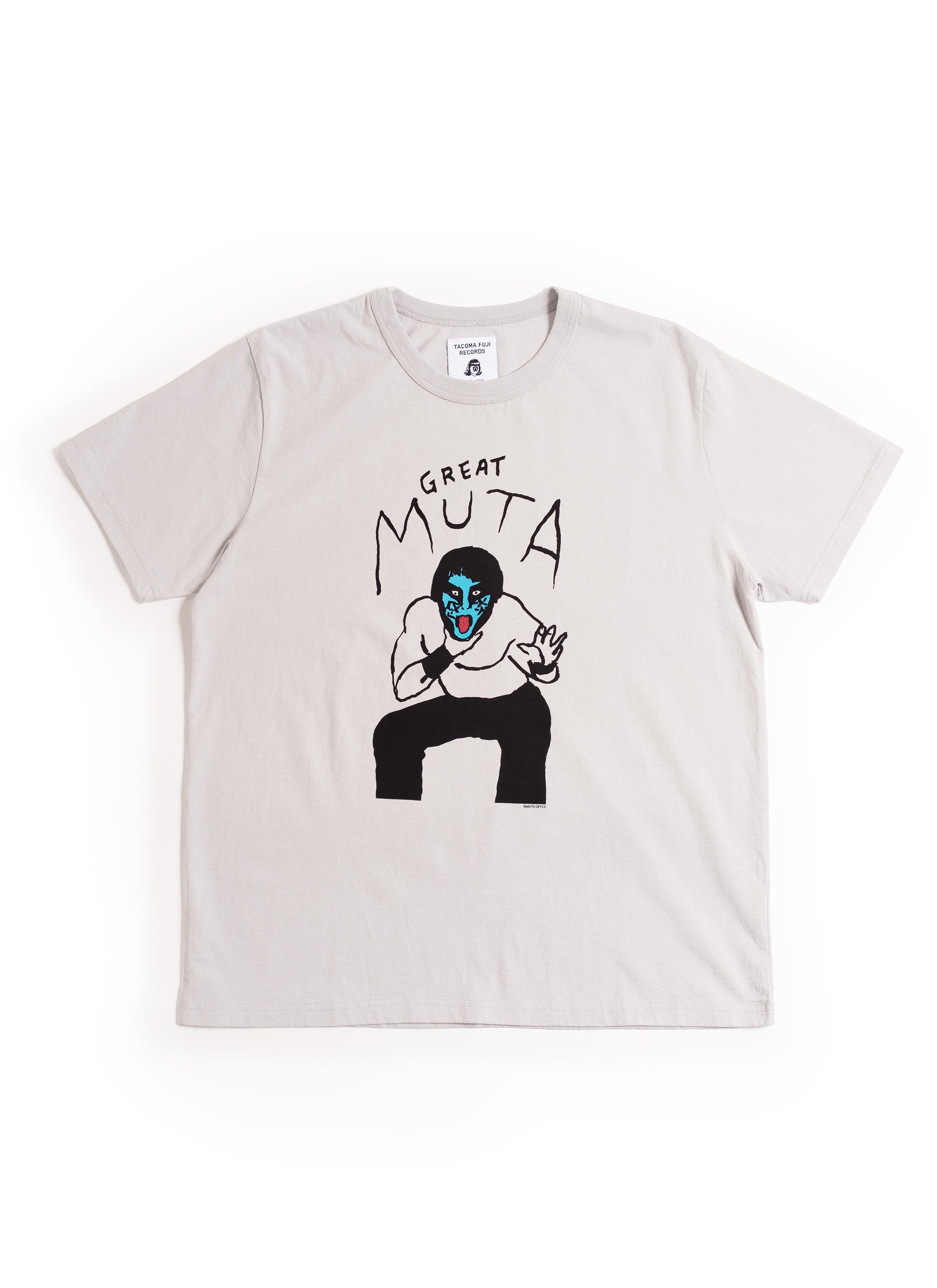 Tacoma Fuji Records GREAT MUTA S S T SHIRT - ICE GRAY